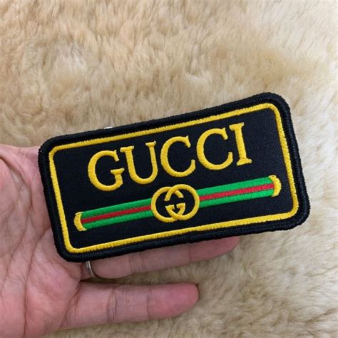 24cm x 8cm gucci patches|Gucci embroidery patch.